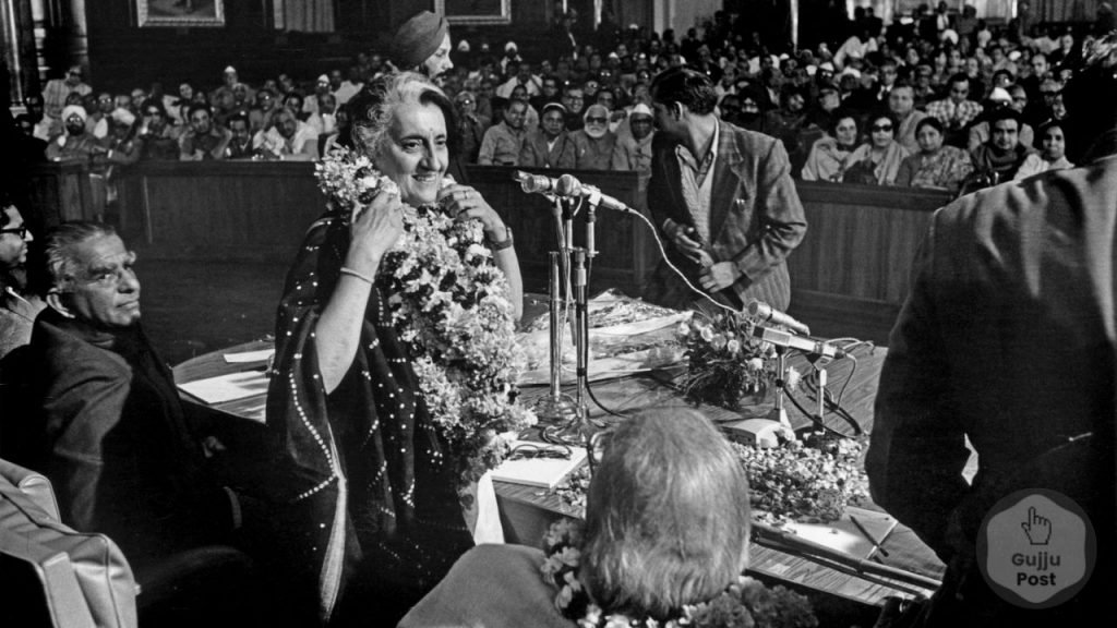 indira gandhi win election